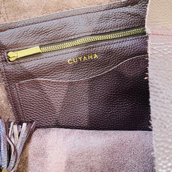 Cuyana Burgundy Tote Bag - Picture 9 of 12